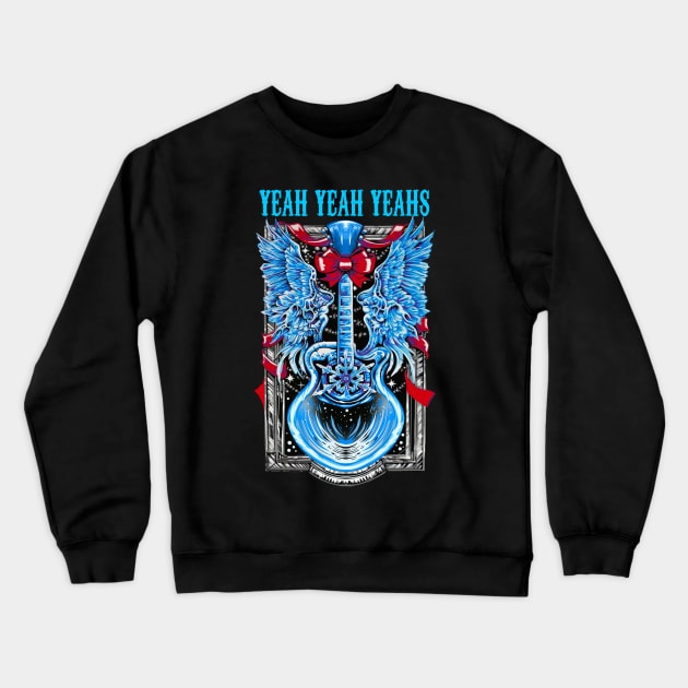 YEAH YEAHS BAND Crewneck Sweatshirt by batubara.studio